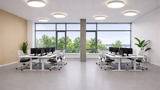 Bureau - Office Space with Restaurant-Style Canteen in Århus N