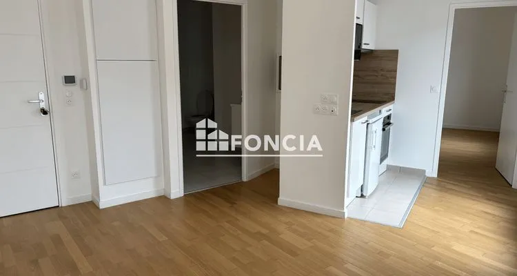Köök - Modern Apartment with Terrace in Fontainebleau