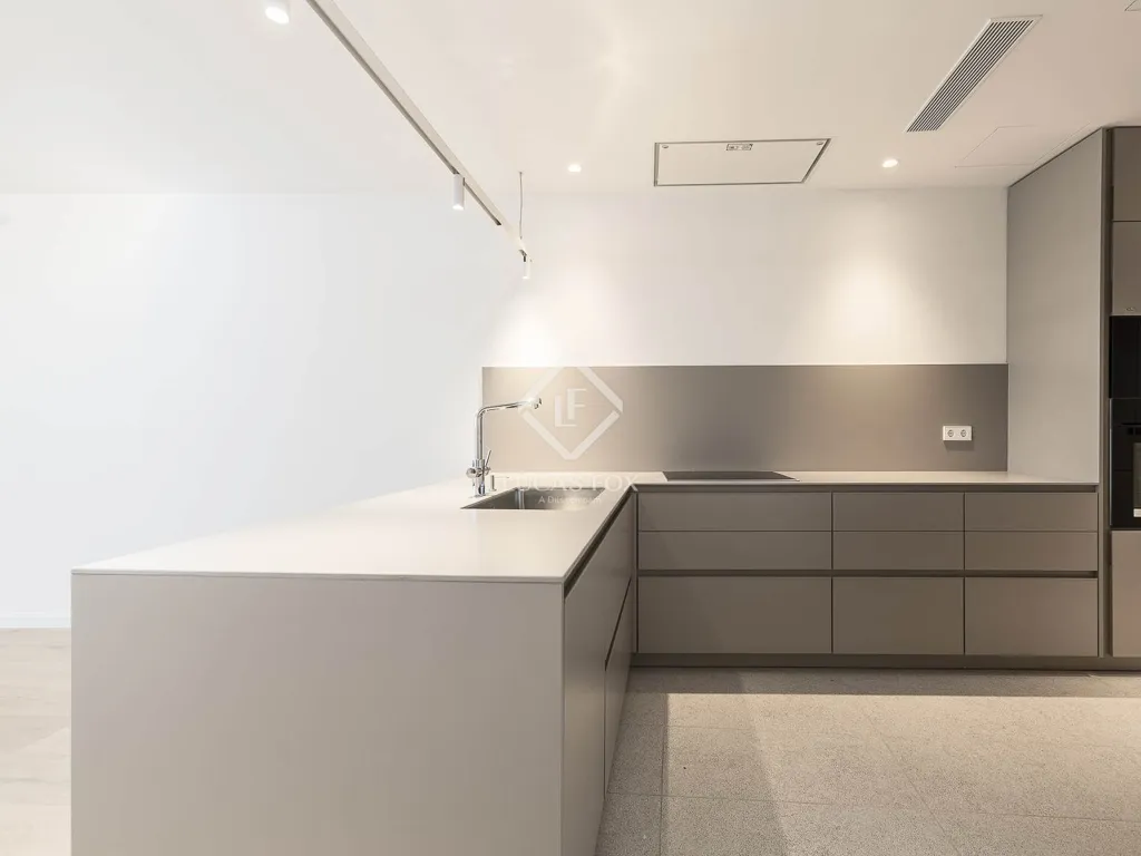Cuisine - Renovated Apartment with Terrace in Eixample Right
