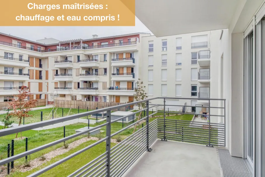 Balcone - Apartment with Parking in Meaux