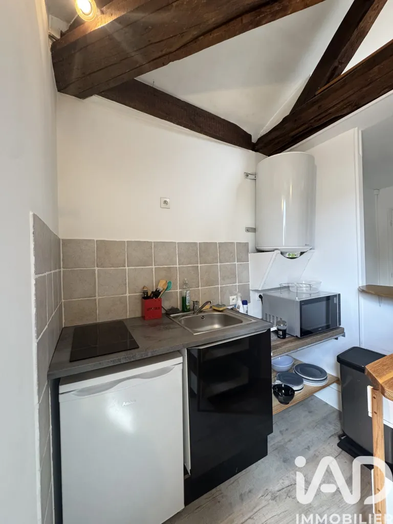 Köök - Duplex Studio with Mezzanine in Bourges
