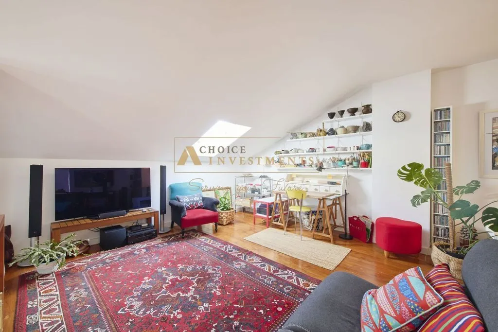 Séjour - Luxury Duplex Flat with Sea Views in Cascais