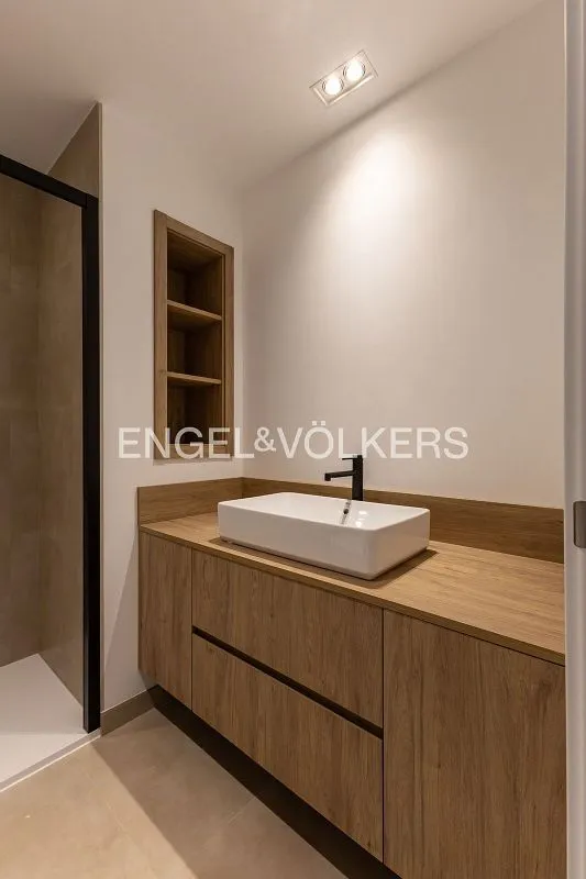Salles de bain - Apartment with Pool in Gaztambide, Madrid