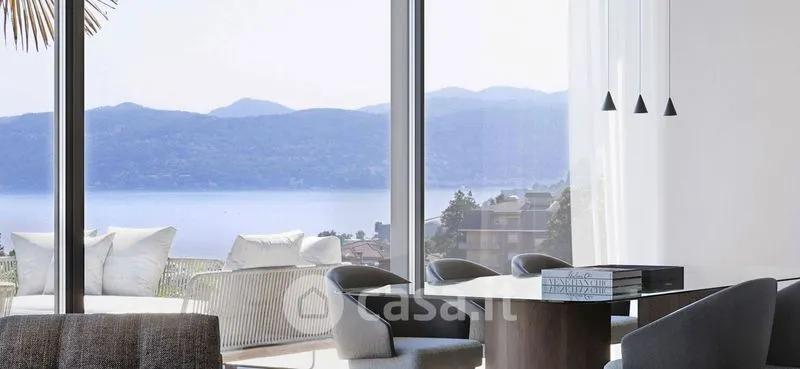 Dining Room - Modern Villa with Lake View in Verbania