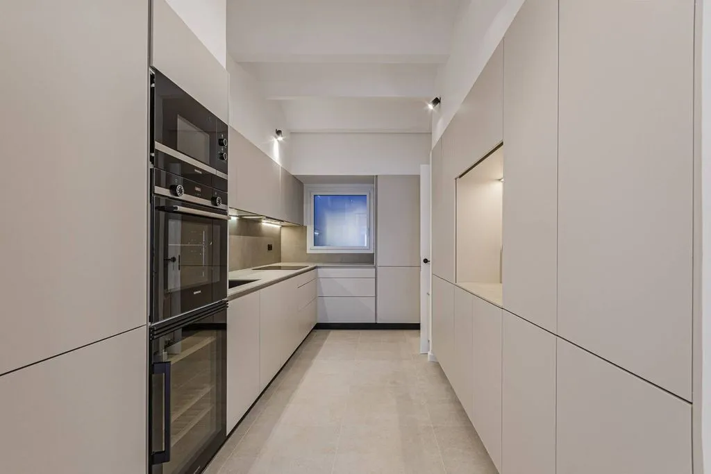 Köök - Luxury Flat with City View in Barcelona
