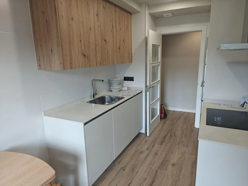 Köök - Apartment with Pool in Andoain