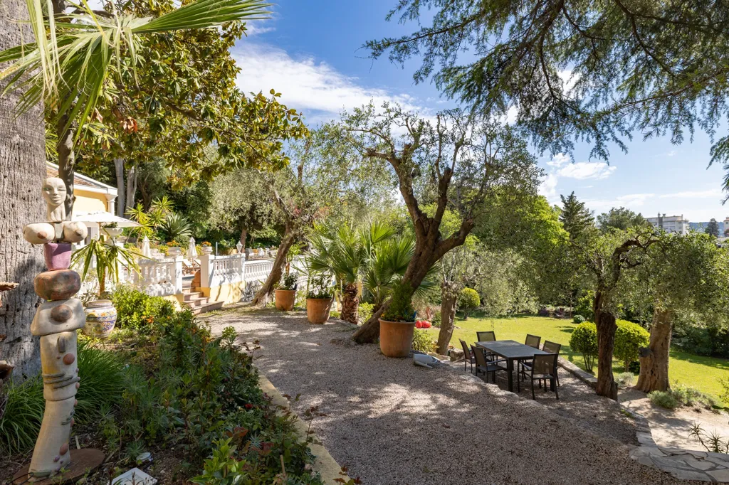 Jardin - Villa avec Piscine et Vue Mer à Nice