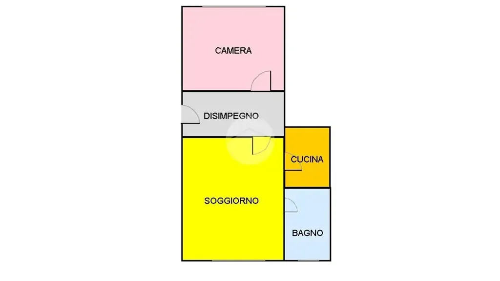Plan - Apartment with Central Location in Cosenza