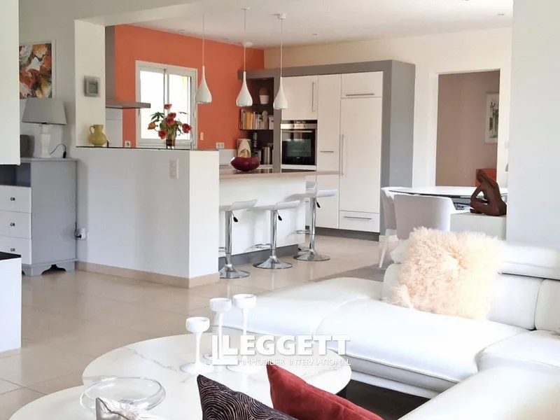 Cuisine - Maison d'Architecte avec Géothermie à Sarlat