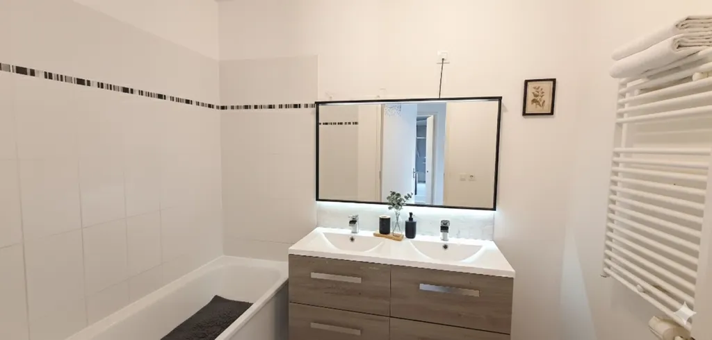 Salles de bain - Appartement 3 Pièces avec Balcon à Argenteuil