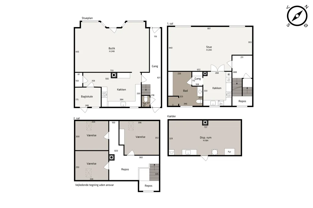 Maison 4 pièces à Aarup