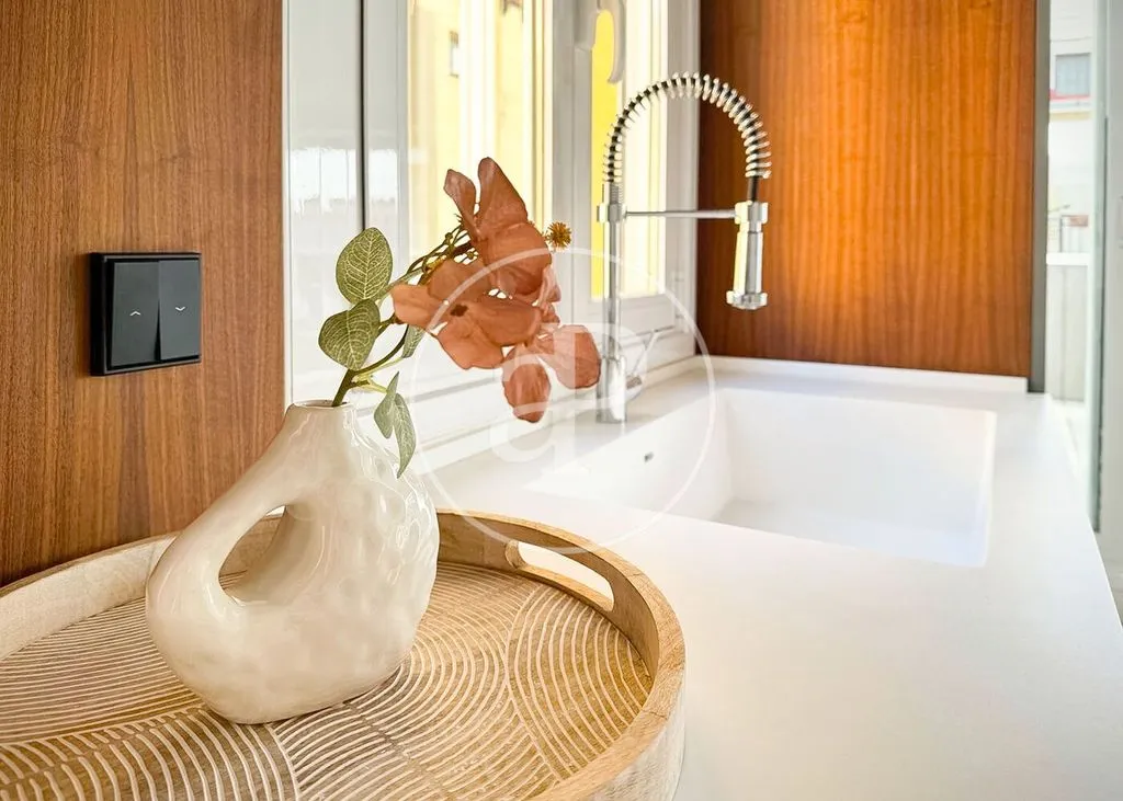 Köök - Luxury Penthouse with Terrace in Chueca, Madrid