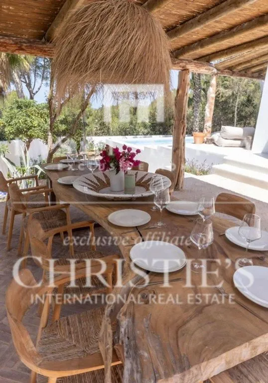 Terrasse - Contemporary Villa with Pool in Cala Conta, Ibiza