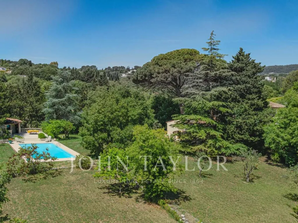 Vista aerea - Luxury Villa with Pool in Grasse