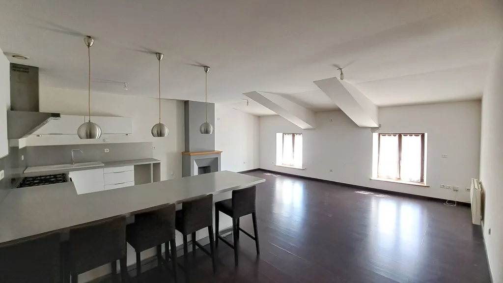 Köök - Duplex with Galaure View in Saint-Vallier