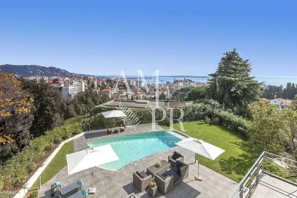 Garden - Luxury Villa with Sea View in Cannes