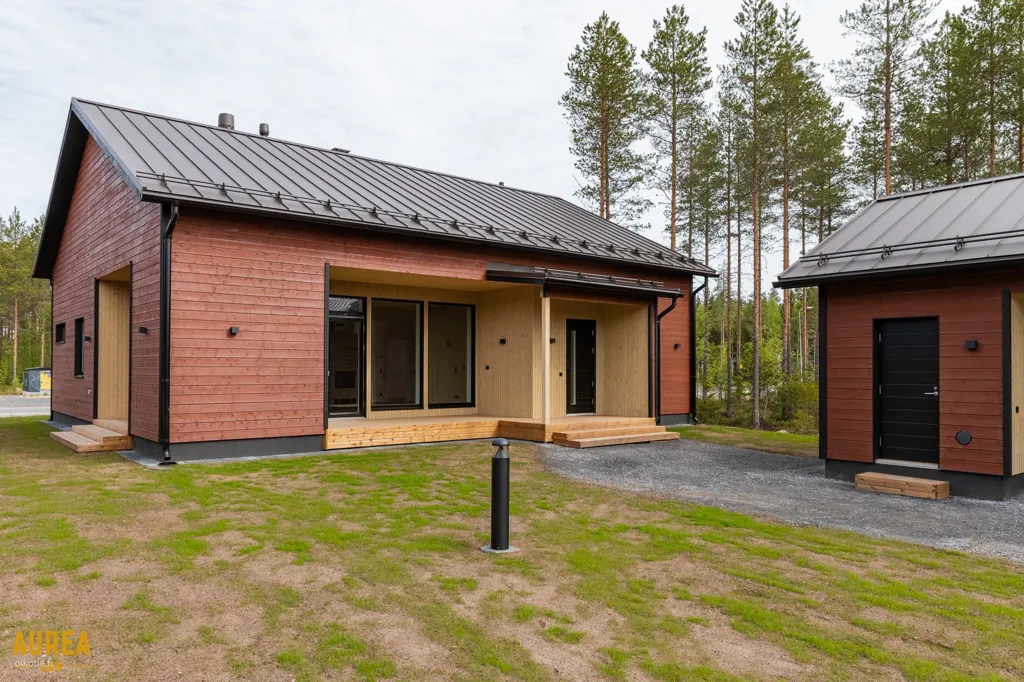 Extérieur - Modern Bungalow with Sauna in Ritaharju