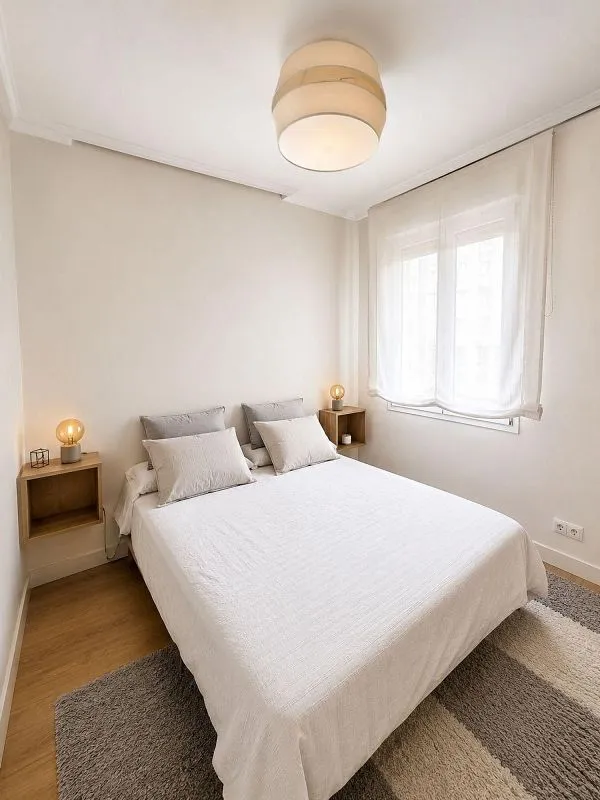 Bedrooms - Furnished Flat in Indautxu with 3 Bedrooms