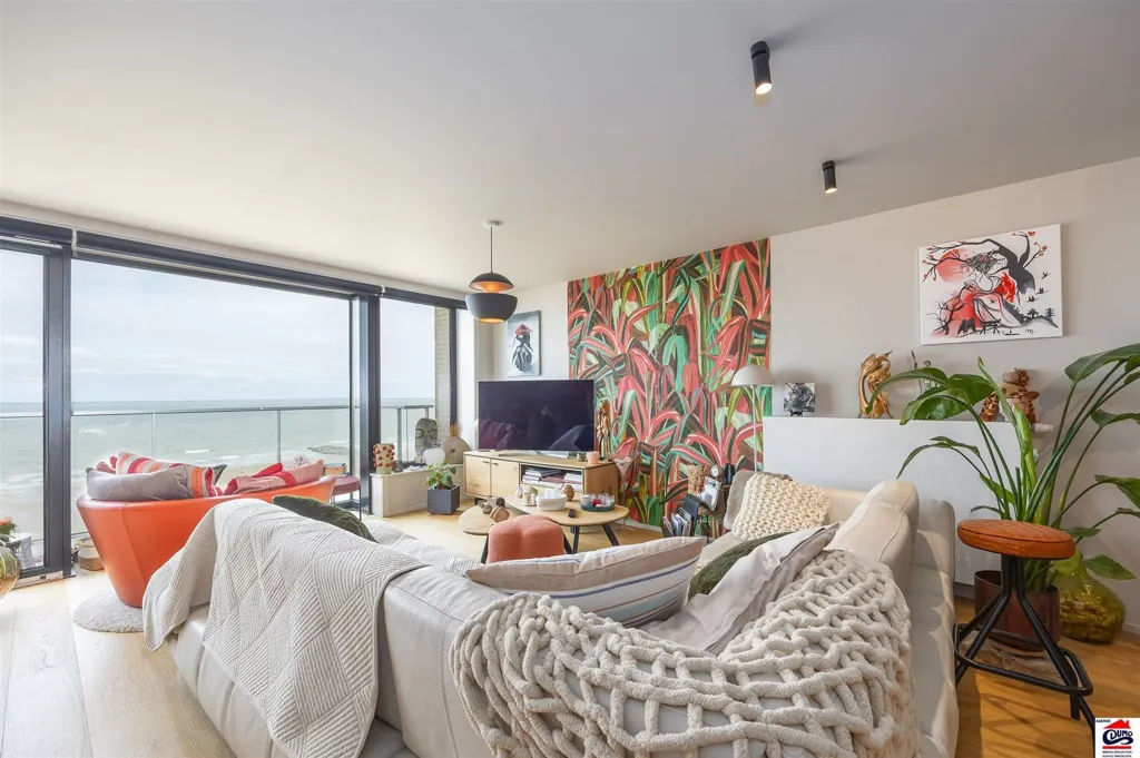 Soggiorno - Luxury Duplex with Sea View on Zeedijk, Westende