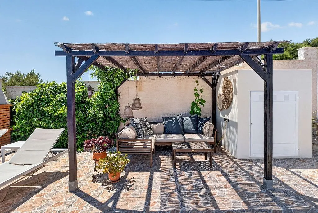 Terrace - Chalet with Pool and Sea View in El Galán