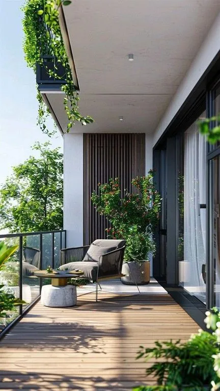 Balcon - Appartement Luxe avec Balcon à Lyon