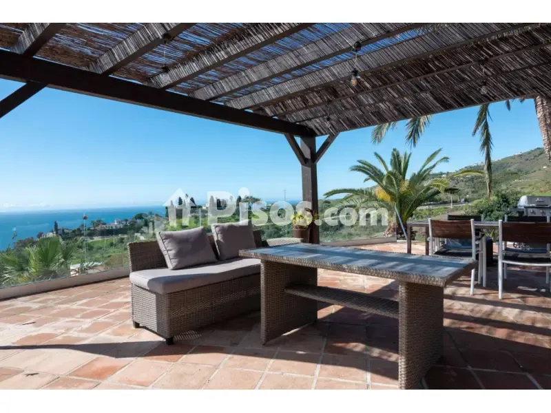 Terrass - Chalet with Sea Views in Salobreña
