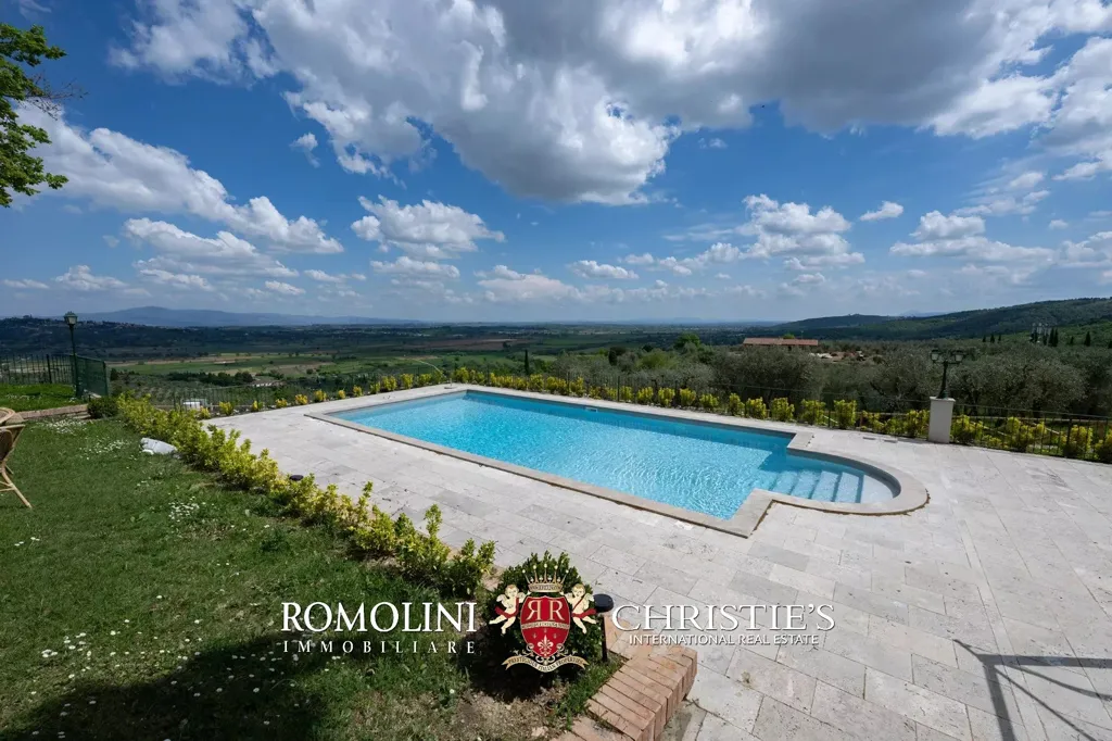 Pool - Villa with Pool and Olive Grove in Sinalunga, Tuscany