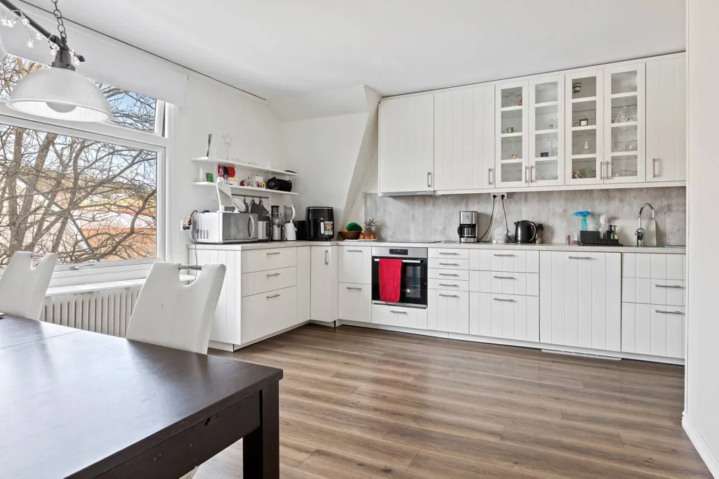 Köök - Central Sundsvall Multi-Unit with Garden