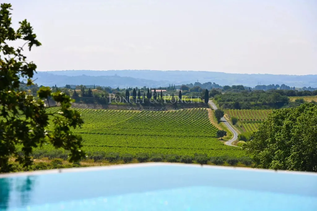 Bassein - Architectural Villa with Valley View near Montpellier