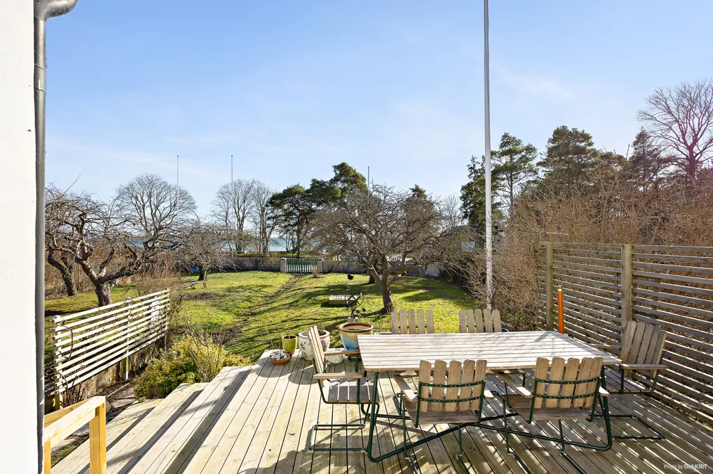 Terrasse - Funkis Villa with Sea View in Slite