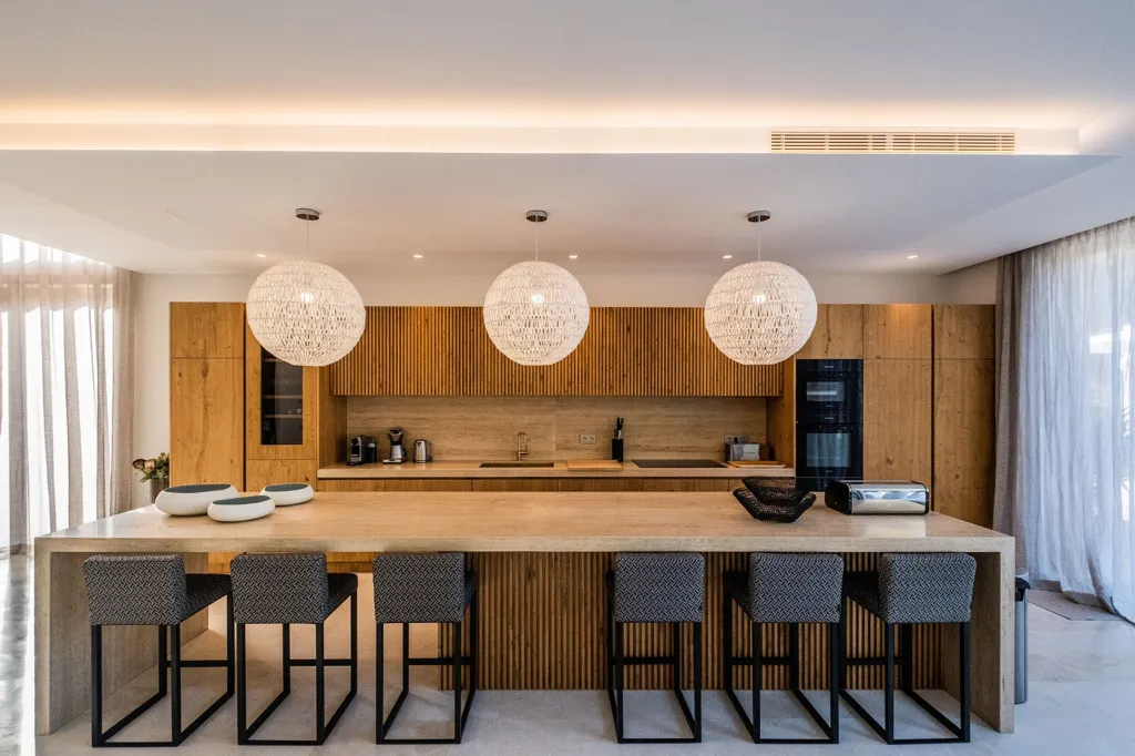 Cuisine - Contemporary Villa with Sea View near Sa Caleta