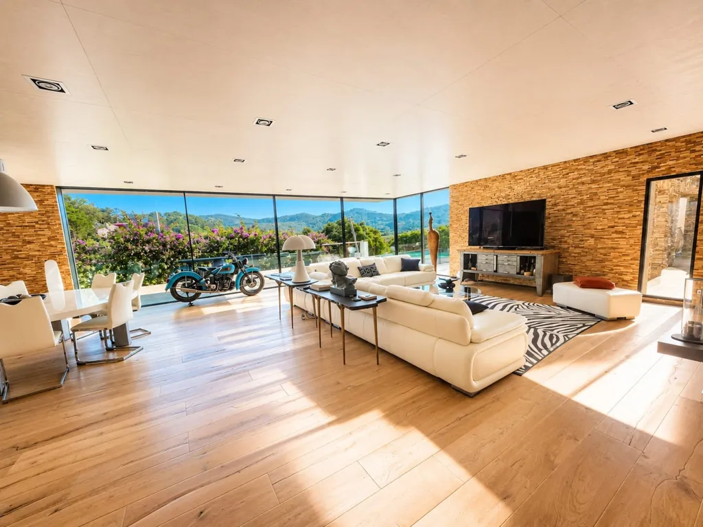 Soggiorno - Architectural House with Panoramic View in Pierrefeu-du-Var