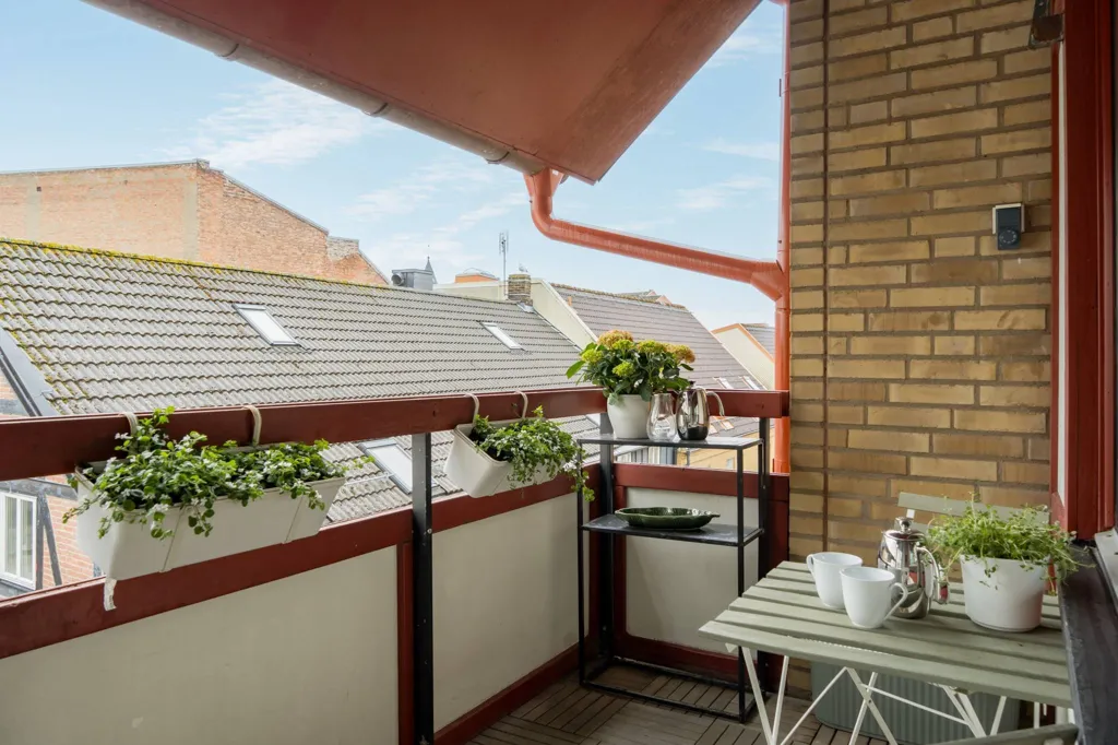 Balcon - Apartment with Balcony in Helsingborg