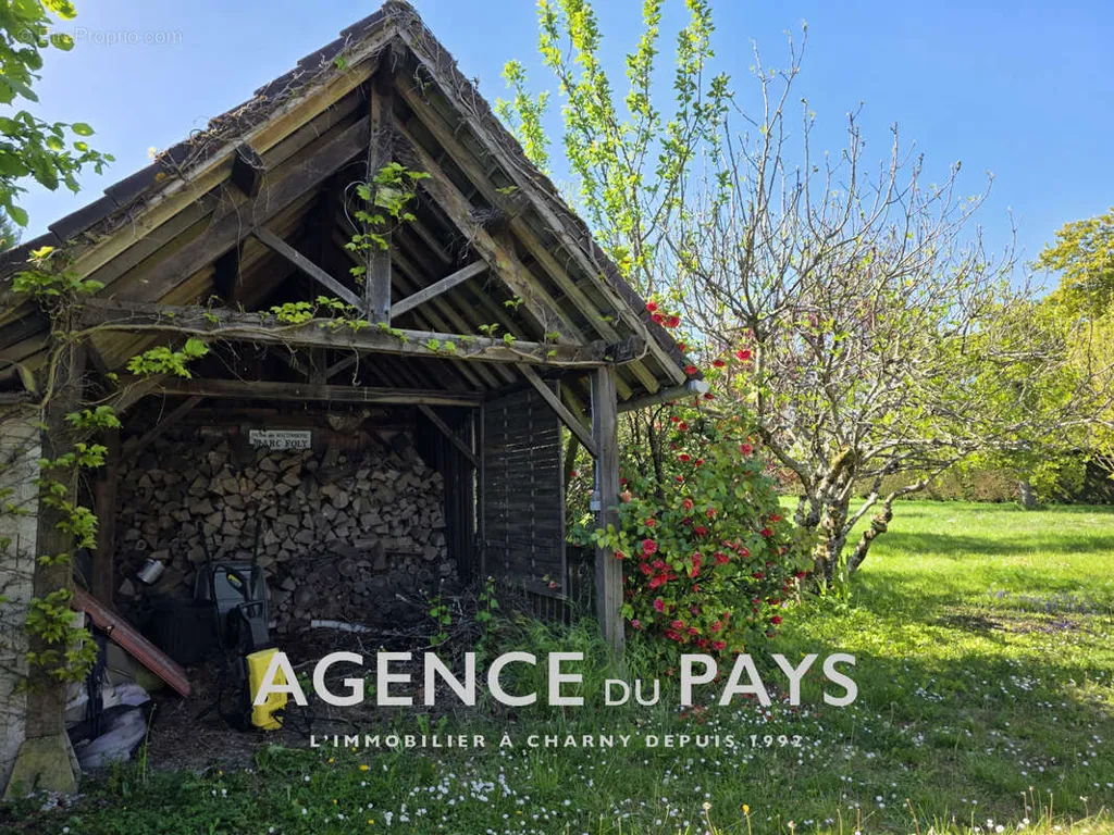 Jardin - Maison Contemporaine avec Jardin à Charny
