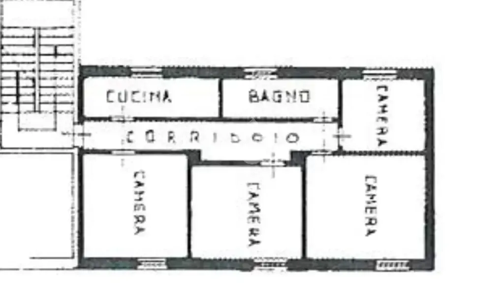Plaan - Central 4-Room Apartment in Sassuolo