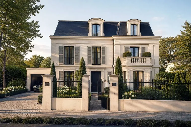 Luxury Villa with Garden in Chatou
