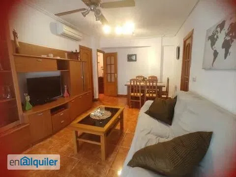 Séjour - Apartment with Air Conditioning in Sagunto