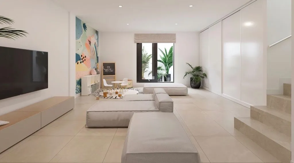 Séjour - Semidetached House with Pool in Estepona
