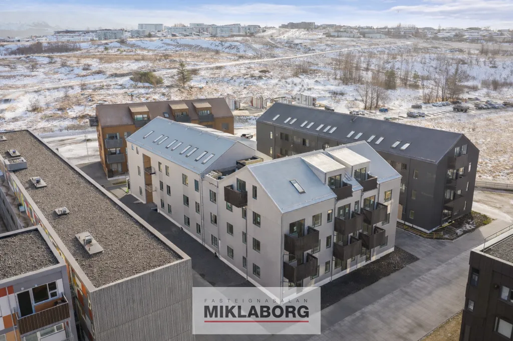 Vue aérienne - Appartement 3 pièces à Reykjavík