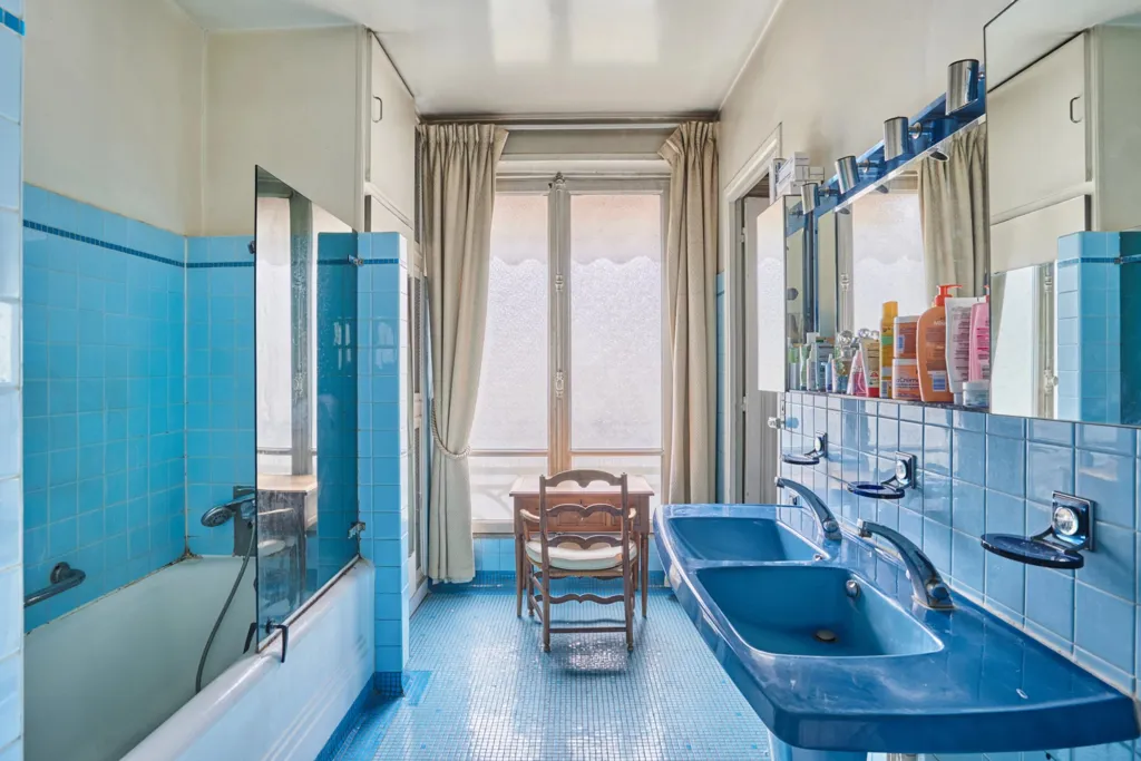 Bagni - 2/3 Bed Apartment in 1930s Building, Paris 16th