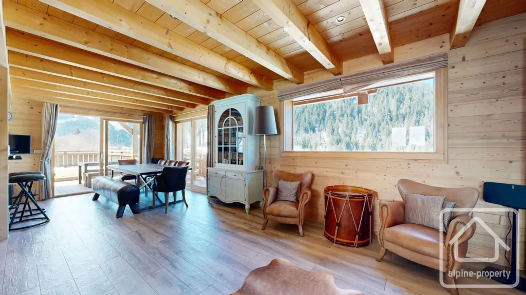 Elutuba - Contemporary Chalet with Jacuzzi in Châtel