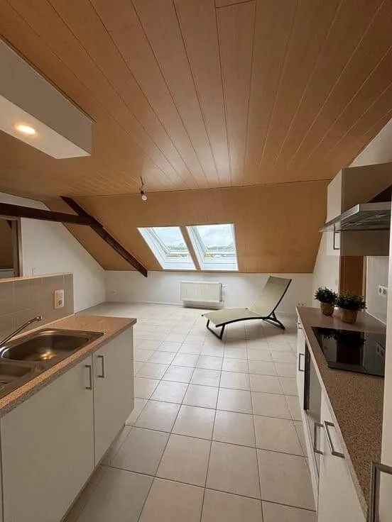 Köök - Bright Flat with Parking in Tintigny