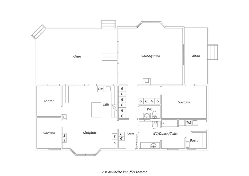 1-Storey Villa with Pool in Läppe