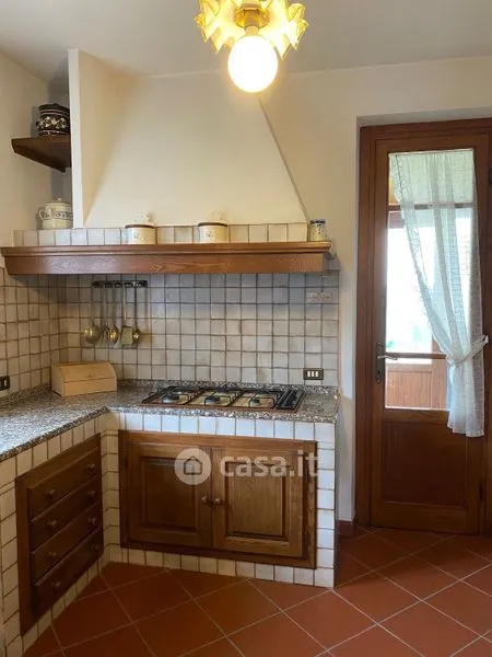 Kitchen - House with Garden View in Camaiore