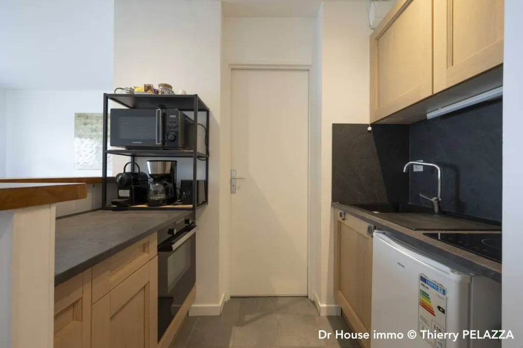 Cuisine - Appartement avec Vue Mer à Dieppe