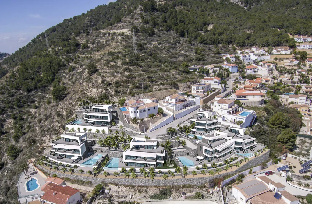 Vue aérienne - Luxury Villa with Sea Views in Calpe