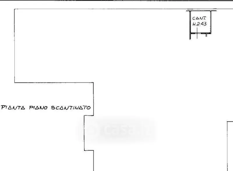 Floor Plan - Apartment with Terrace in Monfalcone