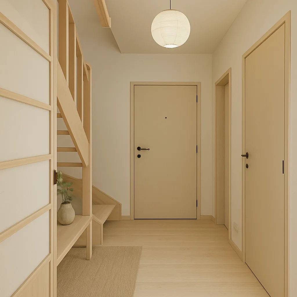 Entrée - Appartement Moderne avec Deux Terrasses à Bruges