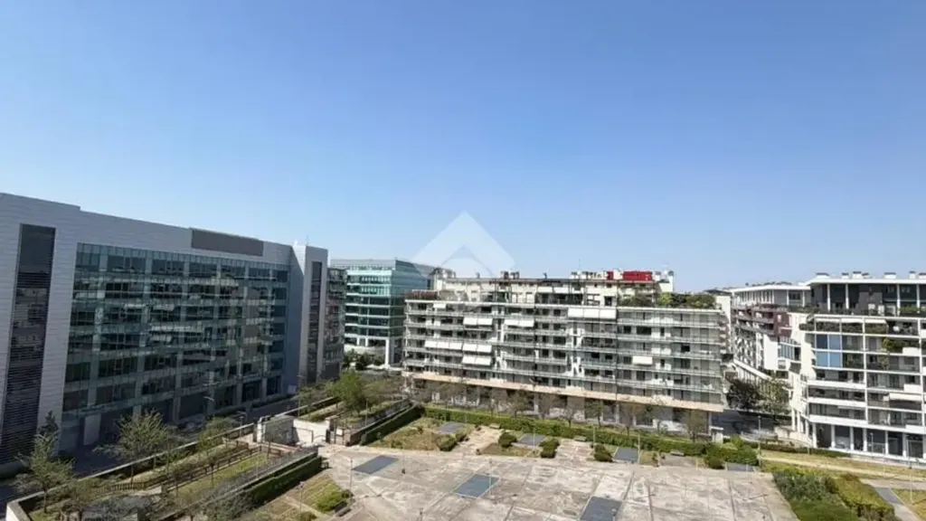 Aerial - Bright Bilocale with Terraces in Milan