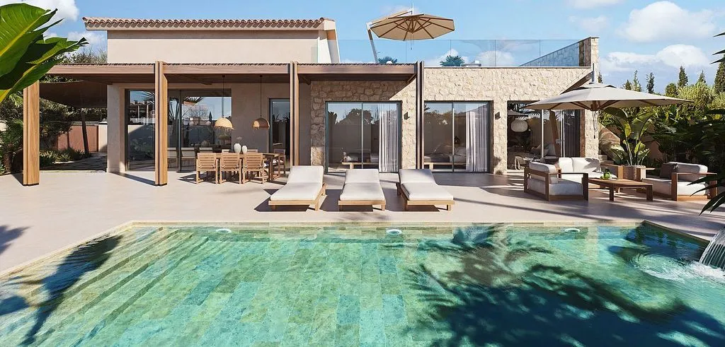 Piscine - Modern Villa 150m from Beach in Cabo de Palos